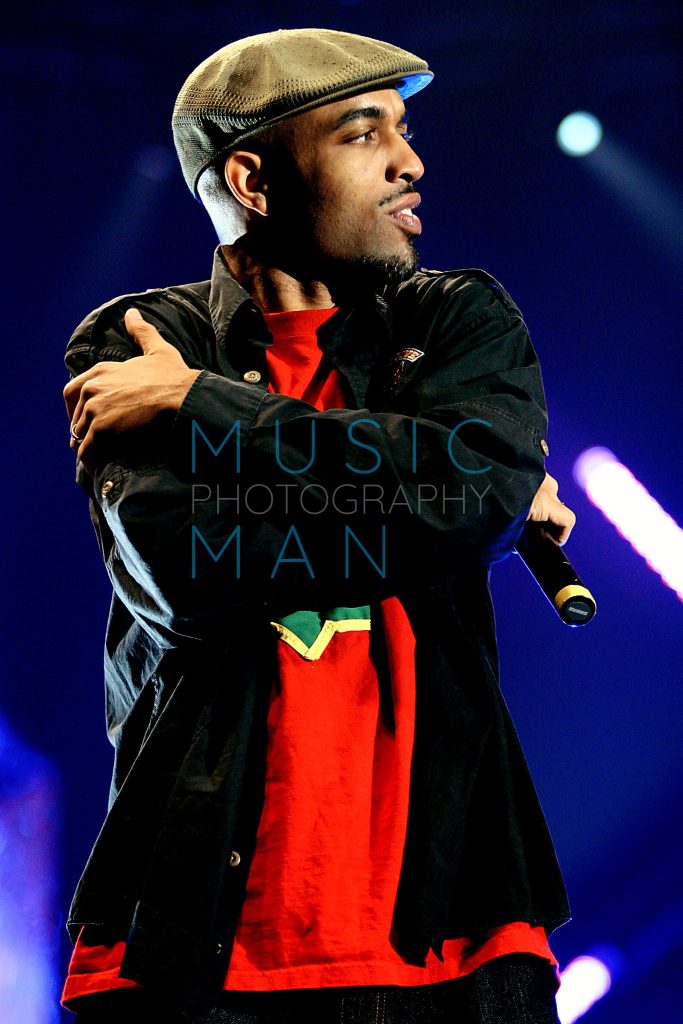 Afrika 'Baby Bam' of the Jungle Brothers performing live at the World B-Boy Championships, captured by Music Man Photography.